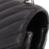 SAINT LAURENT crossbody bag interior pocket with dark lining and zipper edge