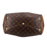 LOUIS VUITTON Tivoli GM monogram bag back panel with gold-tone stud details