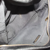 CHANEL grand shopper tote bag interior lining with zip closure and gold zipper pull