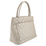 CHANEL MEDALLION TOTES CREAM