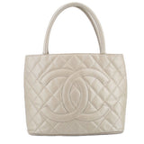 CHANEL MEDALLION TOTES CREAM