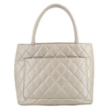 CHANEL MEDALLION TOTES CREAM