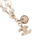 CHANEL BEADED CC LOGO BRACELETS
