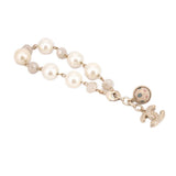 CHANEL BEADED CC LOGO BRACELETS