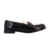 MADEWELL LEATHER LOAFERS BLACK/WHITE 9.5 US