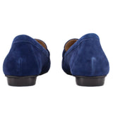 ADRIENNE VITTADINI SUEDE LOAFERS BLUE 7.5 US
