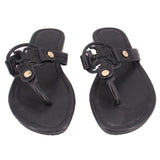 TORY BURCH MILLER SANDALS BLACK 9 US