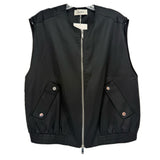 LISA YANG SATIN VEST BLACK 2 | US M/L