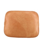 Louis Vuitton Petit Noe monogram shoulder bag with smooth tan leather back panel