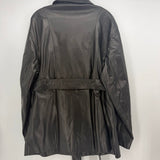 NOURHAMMOUR LEATHER OUTERWEAR BLACK S