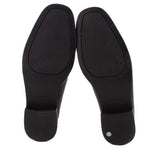 Pair of VIONIC loafers shown sole-up with black outsoles and low heels