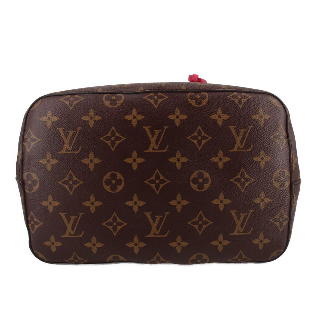 Louis Vuitton bucket bag base in brown monogram canvas