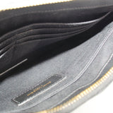 YSL CASSANDRE POUCHES BLACK