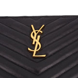 YSL CASSANDRE POUCHES BLACK