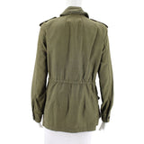 FREE PEOPLE UTILITY JACKETS OLIVE XS