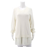 AKRIS LONG SWEATERS CREAM XL